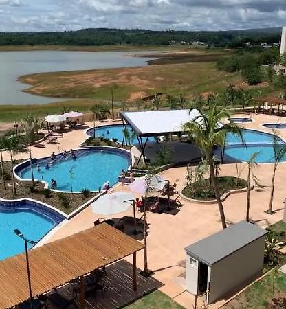 Praias Do Lago Eco Resort Apto 5 Pessoas N406 N407 カルダス・ノバス エクステリア 写真