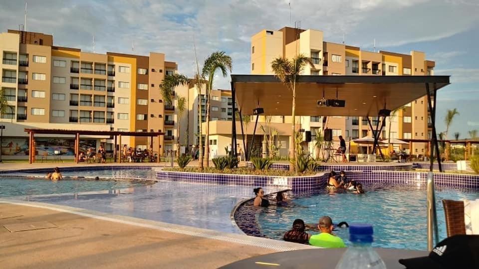 Praias Do Lago Eco Resort Apto 5 Pessoas N406 N407 カルダス・ノバス エクステリア 写真