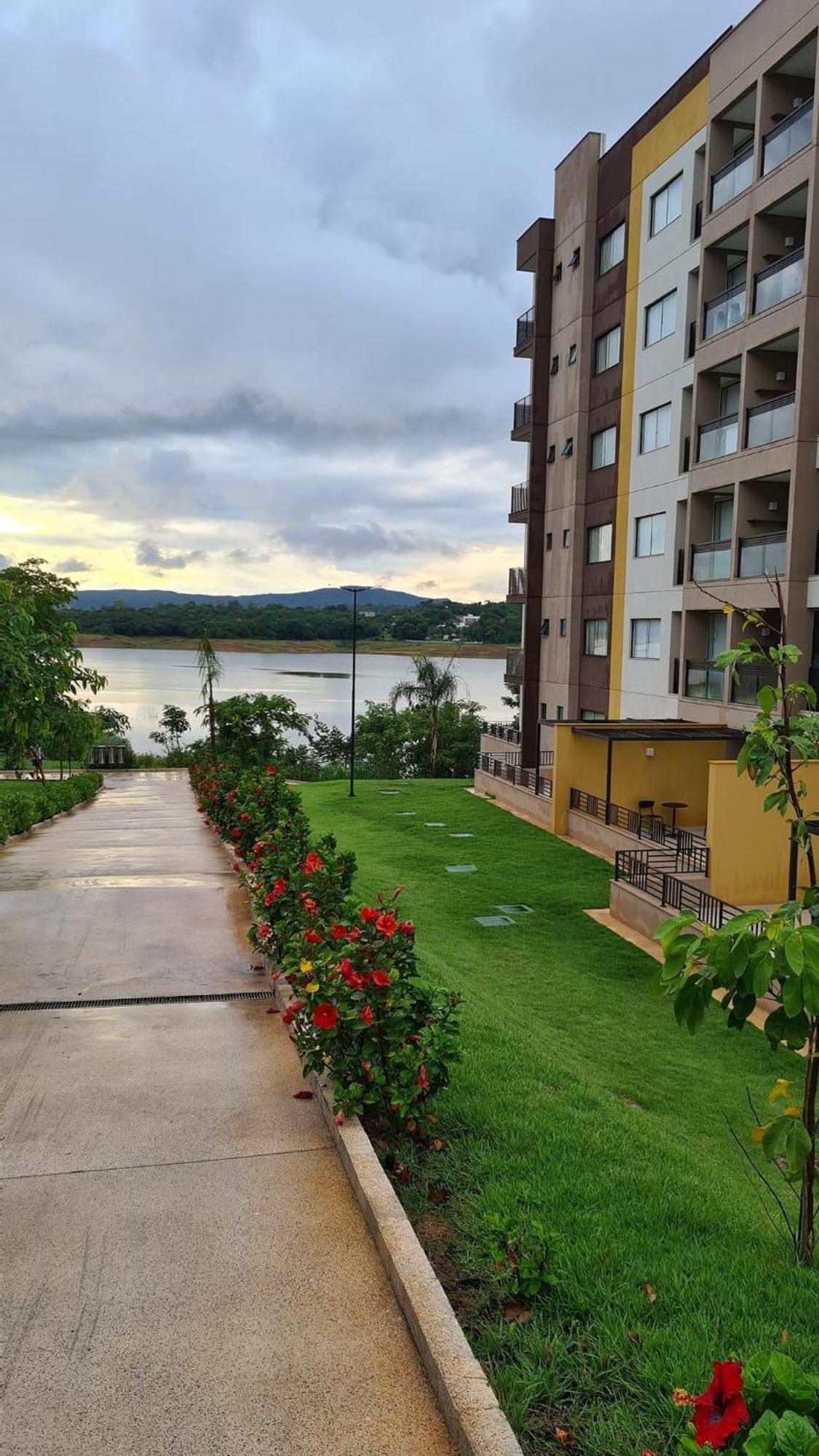 Praias Do Lago Eco Resort Apto 5 Pessoas N406 N407 カルダス・ノバス エクステリア 写真