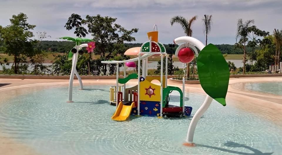 Praias Do Lago Eco Resort Apto 5 Pessoas N406 N407 カルダス・ノバス エクステリア 写真