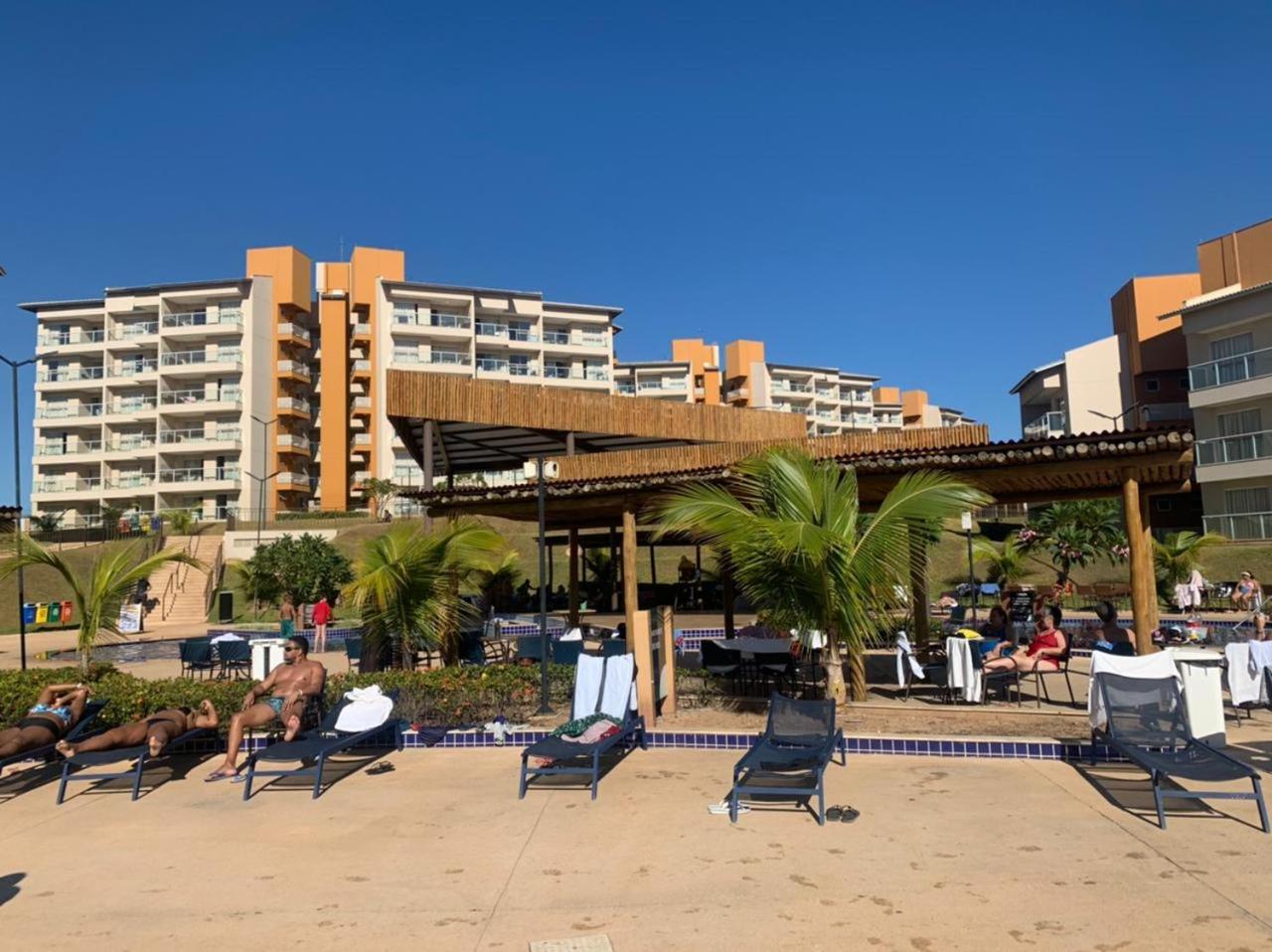 Praias Do Lago Eco Resort Apto 5 Pessoas N406 N407 カルダス・ノバス エクステリア 写真